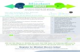 Register for Mindset Movers today!need to create Mindset Movers. Mindset Movers are actions that move students along the Mindset Continuum. These include assessment practices, pedagogy