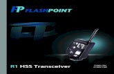 R1 HSS Transceiver FPRRR1TRN FPRRR1TRCThe R1 TRANSCEIVER is a multifunction photography radio, it can serve as a transmitter or receiver for triggering wireless strobes, as a High