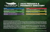 2020 PROVIDER & PHARMACY DIRECTORY€¦ · You may choose your PCP from the Provider and Pharmacy Directory. You may also view the most up-to-date Provider and Pharmacy Directory
