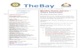 The Bay...2012/01/17  · The Bay The weekly bulletin of the Rotary Club of Montego Bay ~ Issue 27 ~ 17 January 2012 This week’s Editor: Vernella Page 1 Page | 1 Chartered March