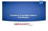 Online Certification Portfolio Overview v20Online Certification Portfolio 3v1.4 | Page Accessing the Online Certification Portfolio system • Navigate to ICBA.org, click on Member