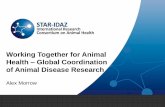 Working Together for Animal Health Global …Health –Global Coordination of Animal Disease Research Alex Morrow USAHA San Diego Oct ‘17 International Research CoordinationSTAR-IDAZ