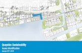Quayside: Sustainability · Sidewalk Toronto: Our Vision for Sustainability. 3. At Quayside, we are creating a fossil-fuel free, resilient neighbourhood with sustainable material