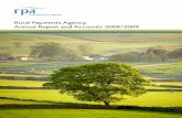 Rural Payments Agency Annual Report and Accounts 2008/2009 ... · to maintain the Cattle Tracing System and support the Animal Movements Licensing System database which underpins