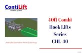 40ft Combi Hook Lifts CHL-40 · 2019. 10. 4. · Suitable for 40ft ISO Containers Type 1AA/1AAA & 40ft Hook Lift Containers, Platforms, ... O n r e q u e s t: ... ( 4 0 f t C o m
