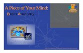 A Piece of Your Mindteachhealthk-12.uthscsa.edu/sites/teachhealthk-12...Brain Stem (Cross Section of Brain) You are looking at a Sagittalat a Sagittal Cross Section of the Brain Brain