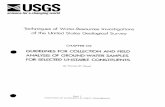 Techniques of Water-Resources Investigations of the United … · 2001. 11. 28. · Techniques of Water-Resources Investigations of the United States Geological Survey D2 UIDELINES
