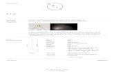 ETU - Kaia Lighting€¦ · Designed by Peter Straka Vienna 2016 ETU Pendant Luminaire ETU Pendant Brass Indoors Glass Ø 350 mm 900mm (can be customized) 6 Kg Ø80 mm x 70 IP20 CE