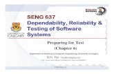 SENG 637 Dependability Reliability & Dependability, Reliability & far/Lectures/SENG637/PDF/...آ  2014.