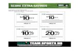 Julington Creek Baseball Offers valid 12/1/2015 - 11/30/2016 · 2016. 1. 10. · Coupon valid on in-store purchases only. Not redeemable for cash, gift cards or store credit. No reproductions