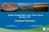 Urban Expansion Area Task Force...2017/12/01  · Miami-Dade County Department of Regulatory and Economic Resources Urban Expansion Area Task Force December 1, 2017 Jerry Bell, AICP