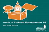 Audit of Political Engagement 15 - Sipotra · 2020. 2. 21. · were at the start of the Audit series. 18-24s' satisfaction with the system of governing Britain has deteriorated by