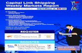 Capital Link Shipping Weekly Markets Reportmaritime-connector.com/documents/Capital Link Shipping... · 2017. 1. 10. · 1 Monday, January 9, 2017 (Week 2) 1 Monday, January 9, 2017