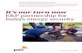It’s our turn now E&P partnership for India’s energy …...It’s our turn now 5 Hosting services industry, the backbone of the E&P sector, has triple effect. More than 60% of