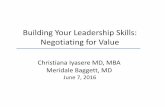 Building Your Leadership Skills: Negotiating for Value ... Jun 07, 2016 آ  Develop skills over time
