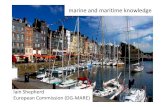 marine and maritime knowledge · 2018. 6. 1. · Governance assemble the sea‐basin priorities to draw up a set of overall priorities for further action Secretariat 1. prepare meetings,
