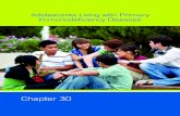 Chapter 30...adolescents begin to explore their independence and separate from prior parental attachments. This can be difficult for both parents and adolescents. A balance ... Deficiency