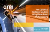 Arm DynamIQ: Intelligent Solutions Using Cluster Based … · 2017. 9. 7. · Greater product differentiation and scalability • Improved energy efficiency and performance • SW