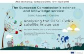 Analysing the OTSC CwRS satellite image use · Analysing the OTSC CwRS satellite image use IACS Workshop, Valladolid 2019, 10-11 April 2019. Preamble In order to make any analysis