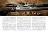 .338 Edge - Berger Bullets · 2019. 1. 22. · I started load development using the 300-gr. Sierra bullets over various charges of H1000, which seems to be the gold standard when