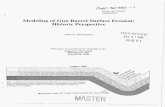 A Modeling of Gun Barrel Surface Erosion: Historic Perspective/67531/metadc...UCRL-JC-125157 PREPRINT A Modeling of Gun Barrel Surface Erosion: Historic Perspective Alfred C. Buckingham