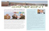 INDIA EXPO CENTRE’S MICE NEWS UPDATE Awarded Best …indiaexpomart.com/wp-content/uploads/2018/05/Exponent_-_2018__Issue_I.pdfIHGF Delhi Fair-Autumn 2017, Mr. Rakesh Gupta; EPCH
