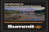 Introduction to The Summit Bechtel Reserve...We have some of the largest and most unique adventure Elements in the country and is all waiting for you and your youth to experience.