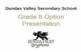 Grade 8 Option Presentation€¦ · Presentation. DVSS Vision: “An empathetic culture of respect and learning through the lens of Human Rights” Academics How do you graduate?