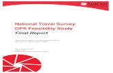 National Travel Survey - GPS Study · 2013. 8. 20. · Table 4.7 Gender profile by survey ... (GPS) is a navigation satellite system that provides reliable positioning data. the portable
