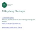 AI Regulatory Challenges - OECD...2020/02/26  · AI Regulatory Challenges Theodoros Evgeniou Professor Decision Sciences and Technology Management, INSEAD theodoros.evgeniou@insead.edu
