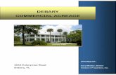 DEBARY COMMERCIAL ACREAGE · 2020. 2. 23. · Table of Contents Marketed Exclusively by: Gary Medley, Broker Venture I Properties, Inc. 675 Douglas Avenue Altamonte Springs, FL 32714