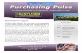 Purchasing Pulse - Special Edition 20142014 Special Dave Nash, CPPO Historian / Photographer Lynne Piper Website Liaison Chair Angelo Salomone, CPPB By-Laws Committee Chair Christina
