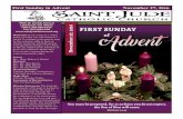 First Sunday in Advent November 27, 2016saintjudelakewood.org/.../08/11_27_2016_485660.pdf · 8/11/2014  · First Sunday in Advent November 27, 2016 9405 W. Florida Avenue Lakewood,