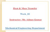 Heat & Mass Transfer Week 02 Instructor: Mr. Adnan Qamar ...engineersedge.weebly.com/uploads/4/6/8/0/4680709/heat_transfer_week_02.pdfWeek_02 Instructor: Mr. Adnan Qamar Mechanical