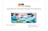 Surgical Technology Program€¦ · Surgical Technology Certification Exam Review, Assoc. of Surgical Technologists, 2019 . RECOMMENDED TEXTS (Available at Amazon.com or . ) Microbiology