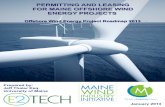 Permitting and Leasing for Marine Offshore Wind Energy ...development and sustainable job growth, research and development, new product commercialization, cluster initiatives and supply