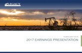 FEBRUARY 2018 2017 EARNINGS PRESENTATIONfilecache.investorroom.com/mr5ir_legacylp/303/download... · 2018. 3. 5. · 4 Oil Production Growth:Record annual production of 49.2 MBoe/d