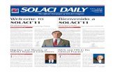 Santiago, Chile The Official Newspaper of SOLACI Congress · 02.SOLACI DAILY . The Official Newspaper of SOLACI Congress. Wednesday, August 3rd, 2011 Diario dia 1.indd 2 1/8/11 15:45:36