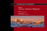 2016 Town Gown Report - Harvard University · 2017. 1. 23. · 16 The 2016 decrease of four units reflects the conversion of 1 unit at Peabody Terrace for Graduate Commons common