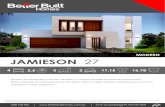 MODERN JAMIESON 27 - Better Built Homes · 2018. 5. 10. · Homes . Bed 4 3490X3000 Bed 3 3490X3000 Bed 1 4470X3520 Rumpus 4470X2890 Bed 2 3230X3840 Alfresco 4080X2640 Family 4945X3910