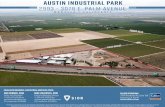 MANTECA | CALIFORNIA...The Austin Industrial Park is a ±28.45 Acre development located between Manteca and Ripon and fronts Highway . 99. The park offers contiguous warehouse space