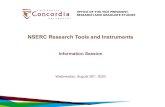 Research Grant Workshops: NSERC Discovery and Research … · 2 days ago · Discovery applications 4. Require CCVs from the PI and co-applicants 5. Supplier quotes are now required