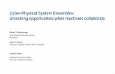 Cyber-Physical System Ensembles: Unlocking opportunities when …msdl.cs.mcgill.ca/people/mosterman/presentations/cps2016/... · 2018. 4. 30. · Cyber-Physical System Ensembles: