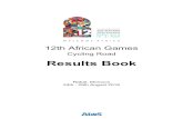 Results Book - Jeux Africains Rabat 2019 · 2020. 2. 7. · COMMISSAIRES PANEL COLLEGE DES COMMISSAIRES Issued by: Time: Date: TD 14:58 24 AUG 2019 This decision affects: Results