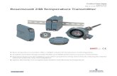 Rosemount 248 Temperature Transmitter - AeroProc · 2015. 3. 6. · 2 Rosemount 248 August 2014 Rosemount 248 Temperature Transmitter Basic temperature transmitter offers a cost effective