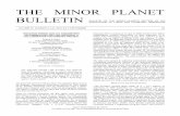THE MINOR PLANET BULLETIN paper.pdfZvezdara is a member of the X taxonomic class (Tholen 1989). In the Supplemental IRAS Minor Planet Survey list (SIMPS; Tedesco et al., 2002), the