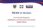 READ in Action - World Bank...READ in Action Trust Fund Program Highlights and Results Framework (2009-2014)