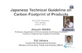 Japanese Technical Guideline on Carbon Footprint of Productsconference.tgo.or.th/download/2011/workshop/190811/PPT/... · 2011. 9. 9. · Japanese Technical Guideline on Carbon Footprint