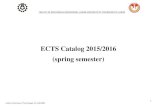 ECTS Catalog 2015/2016 (spring semester)bwm.pollub.pl/pic/3582.pdf · 2015. 6. 2. · ECTS Catalog 2015/2016 (spring semester) FACULTY OF MECHANICAL ENGINEERING- LUBLIN UNIVERSITY