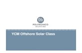 YCM Offshore Solar Class - Politecnico di Milano2017/02/27  · Marco Bocciolone 2017: YCM Offshore Solar Class The goal of this class is to encourage the development of alternative
